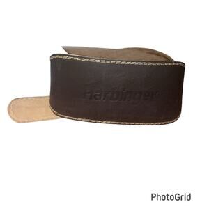 Harbinger 6" Padded Leather Size M Weight Lifting Belt